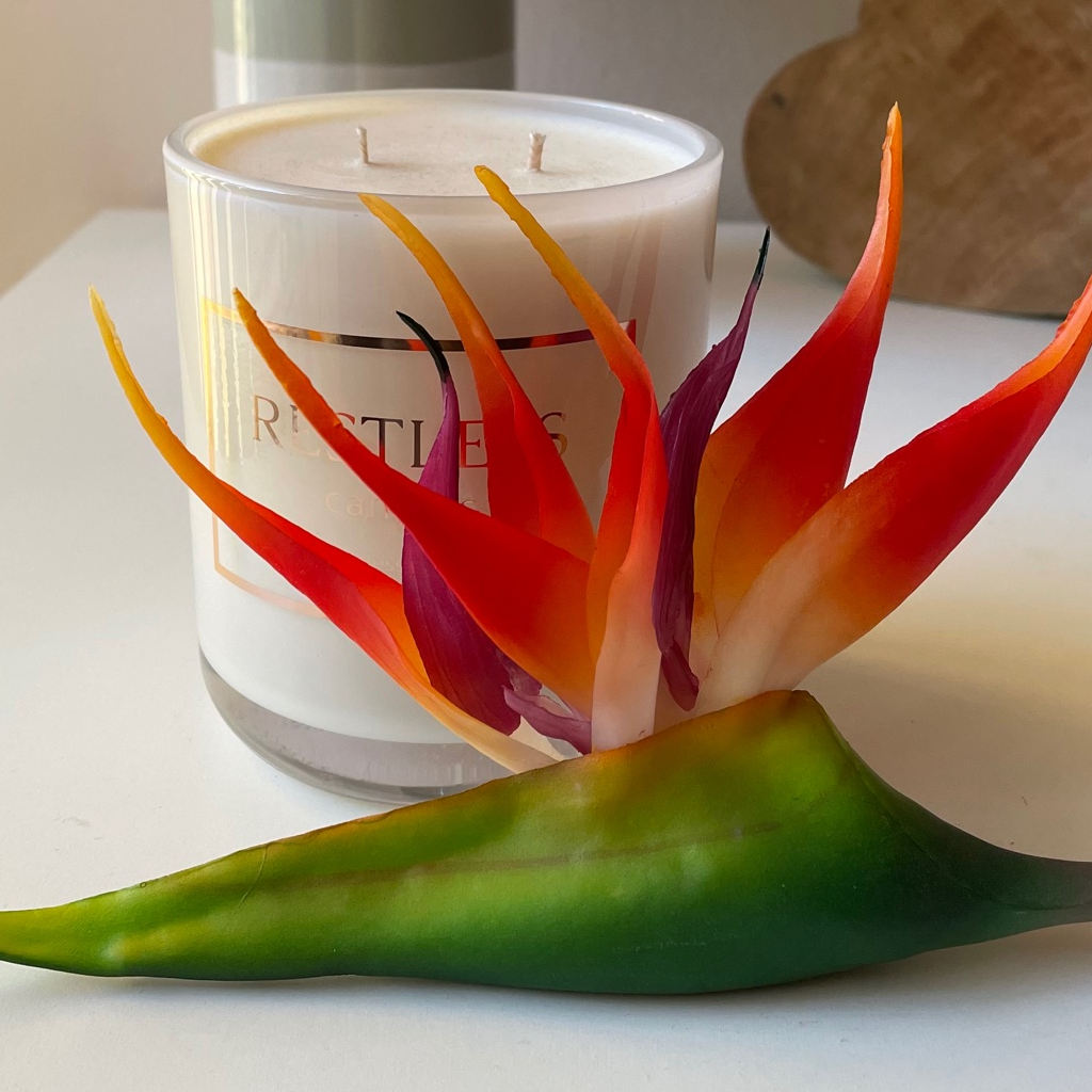 Birds of Paradise - Large Candle