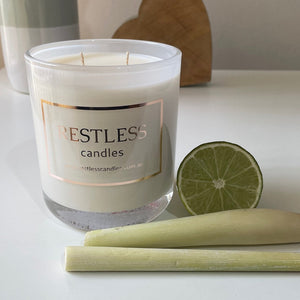 Lemongrass & Persian Lime - Large Candle