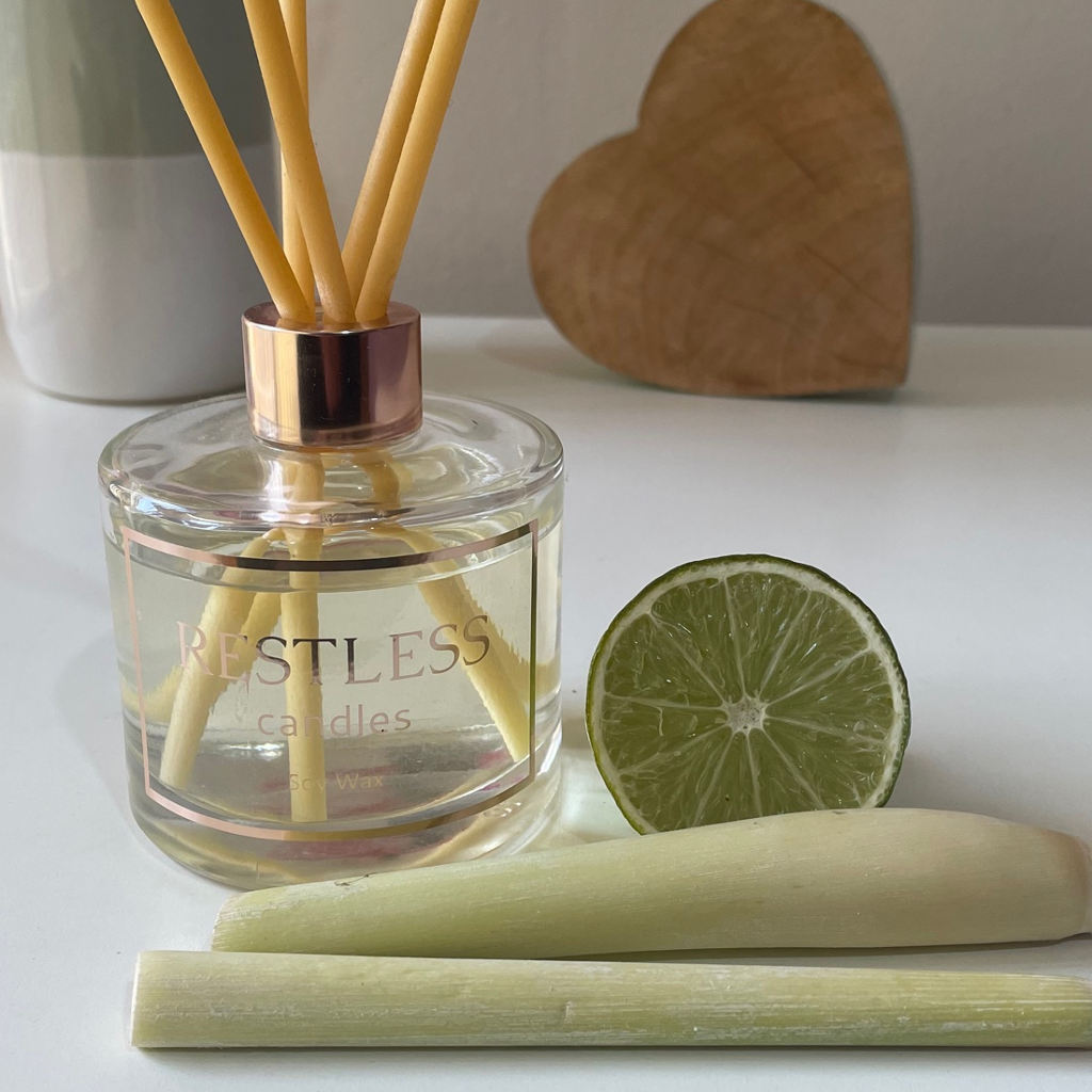 Lemongrass & Persian Lime - Reed Diffuser (200ml)