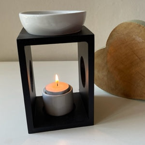 Oil Burner Vogue Black